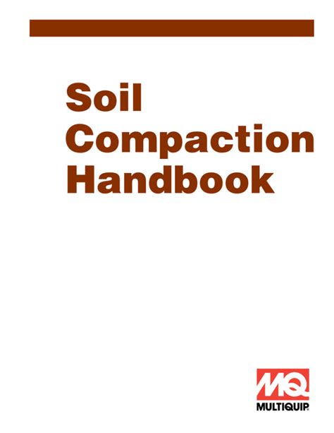 does the excavator of the mason compact the soil|Soil Compaction Handbook .